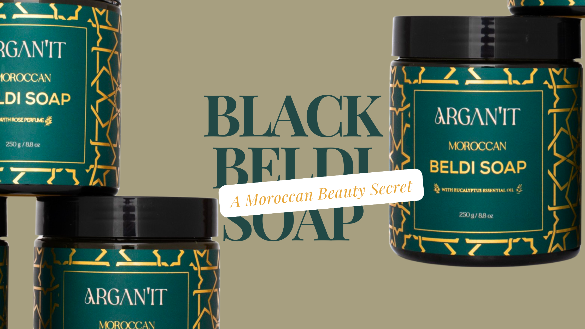 Black Beldi Soap: A Moroccan Beauty Secret – Arganit