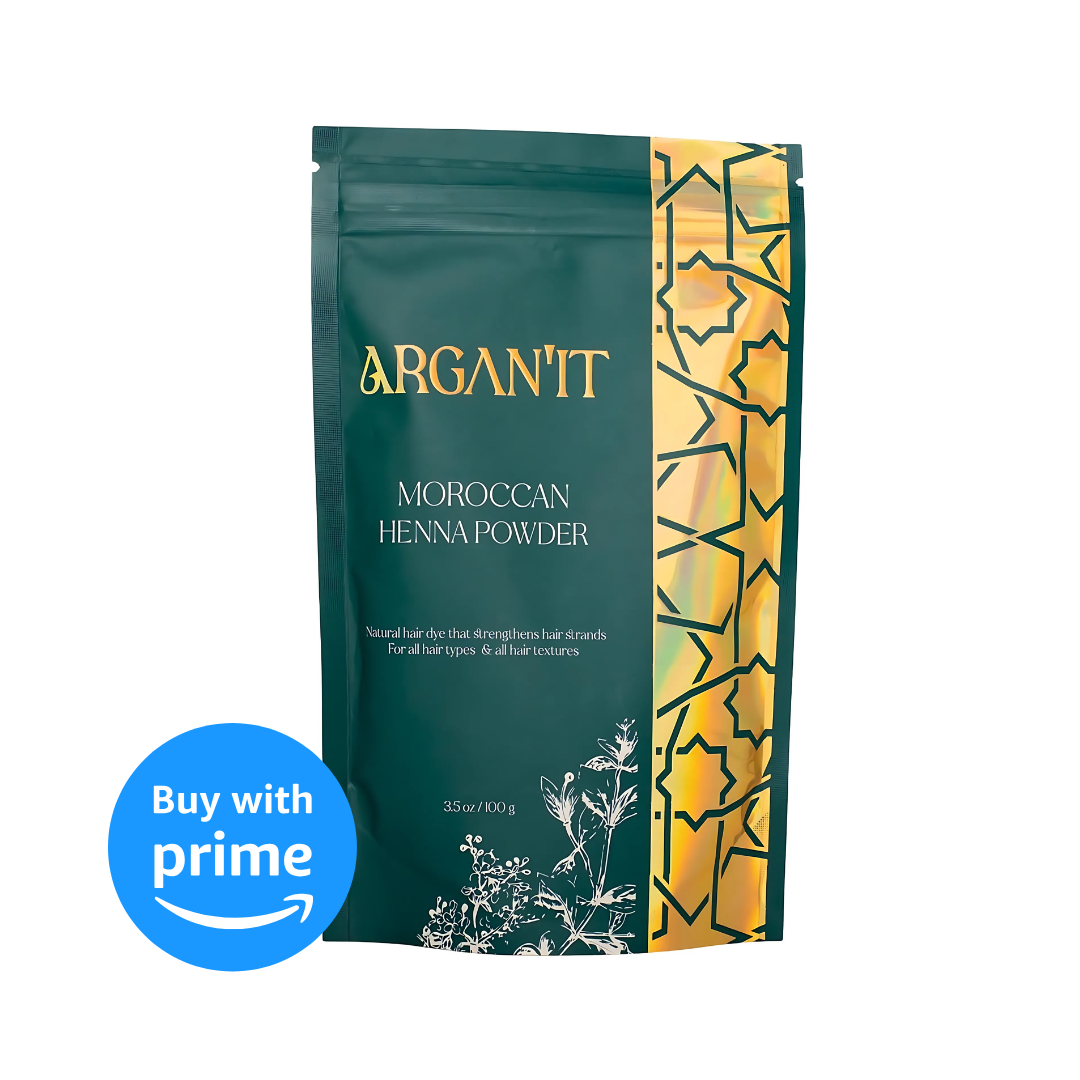 Pure Premium Moroccan Henna Powder 3.5oz