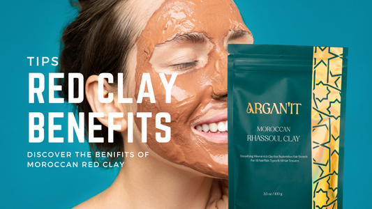 Moroccan red clay powder benefits